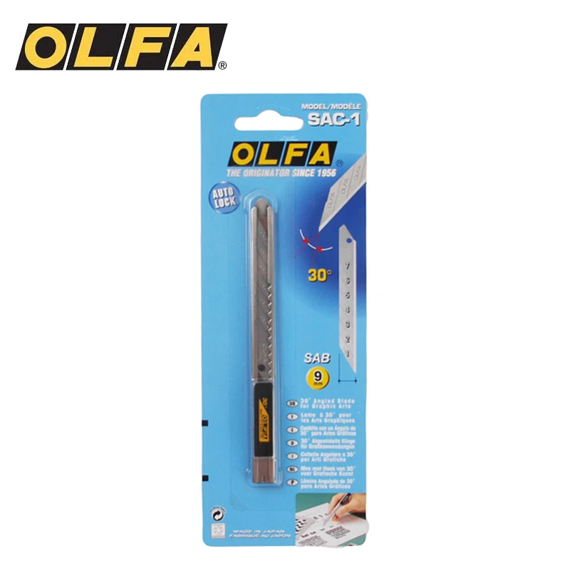 OLFA SAC-1(141B) 9mm 30 Degree - Woodworking Wallpaper ulasan dan harga