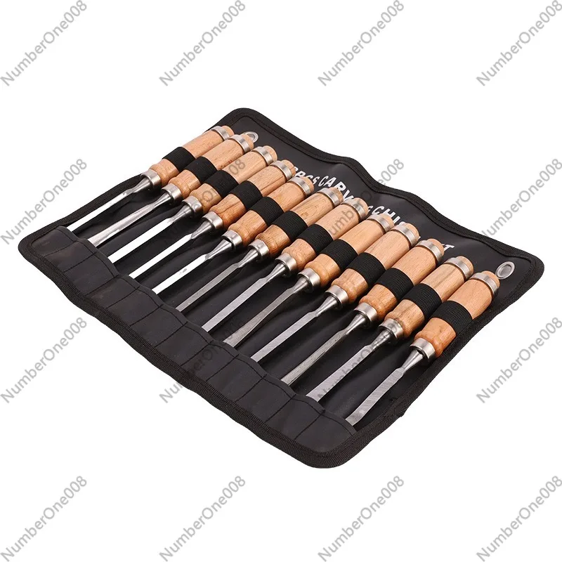 12PCS Wood Carving Tools Set P - Wood Chisel Set ulasan dan harga