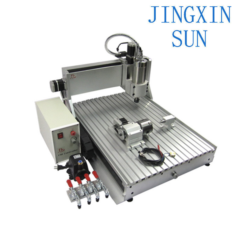 4 Axis CNC 6040 VFD CNC Router - Woodworking Machinery For Sale ulasan dan harga