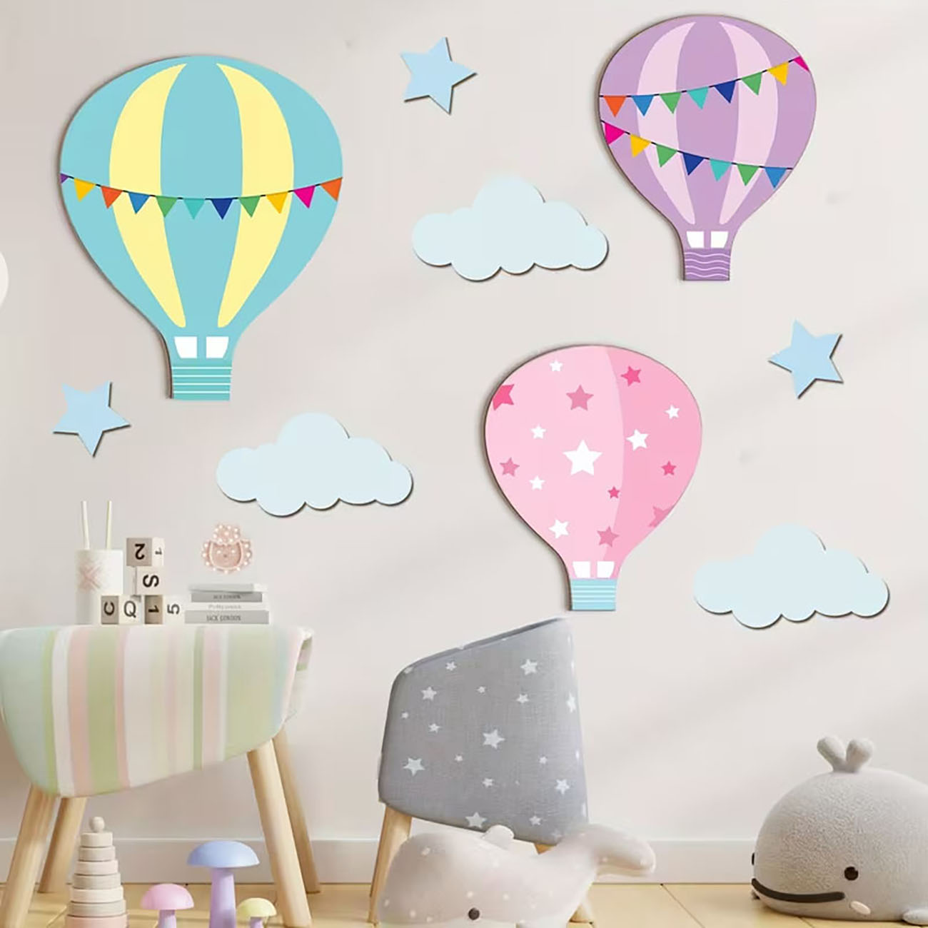 Wooden 2D Wall Decoration (9-P - Woodworking Glue ulasan dan harga