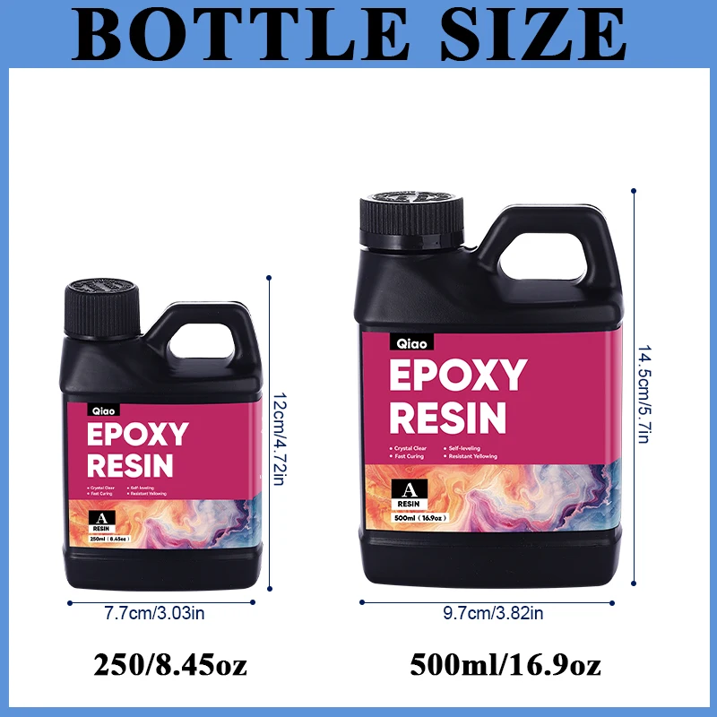 500ml/1000ml Epoxy Resin Kit C - Woodworking Resin ulasan dan harga