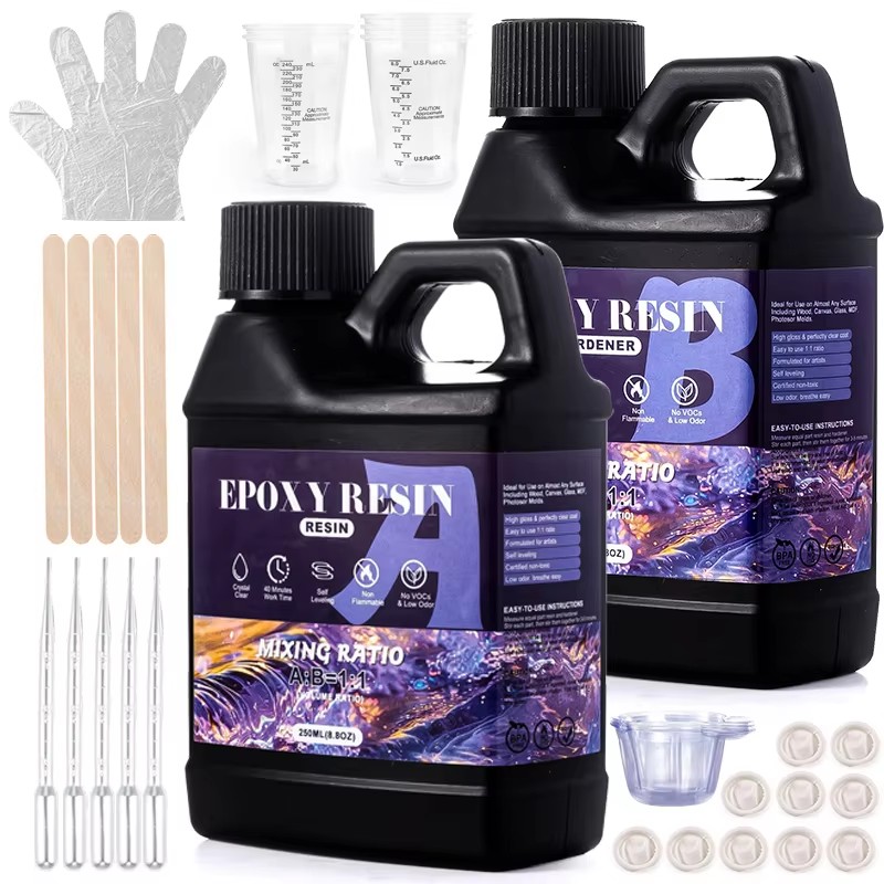 Easy Mix 1:1 Epoxy Resin Kit C - Woodworking Resin ulasan dan harga