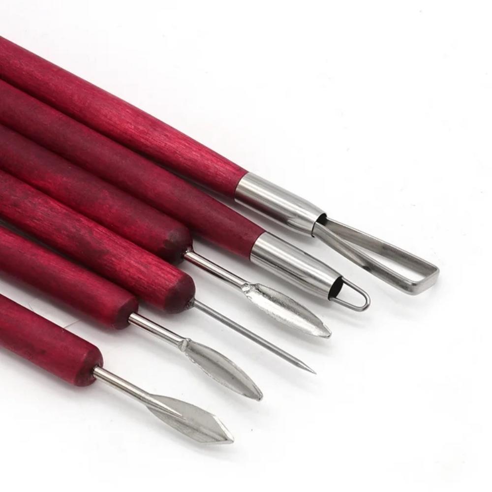 6PCS Sculpting Tool Pottery Wo - Wood Chisel Set ulasan dan harga