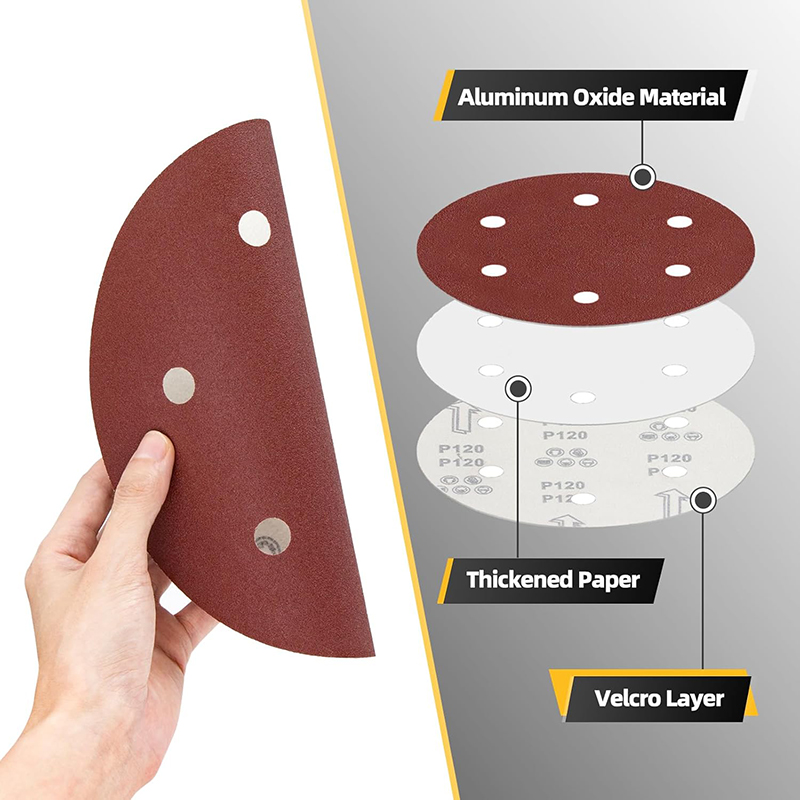 9 Inch 6 Holes 225 MM Wall San - Woodworking Wallpaper ulasan dan harga