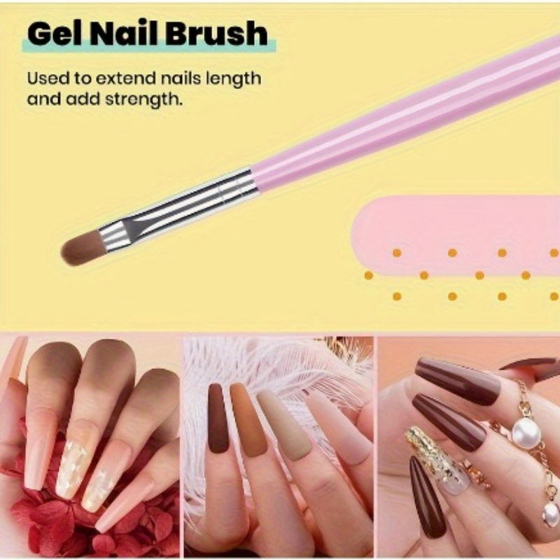 6pcs Nails Art Brushes Set Man - Wood Chisel Set ulasan dan harga