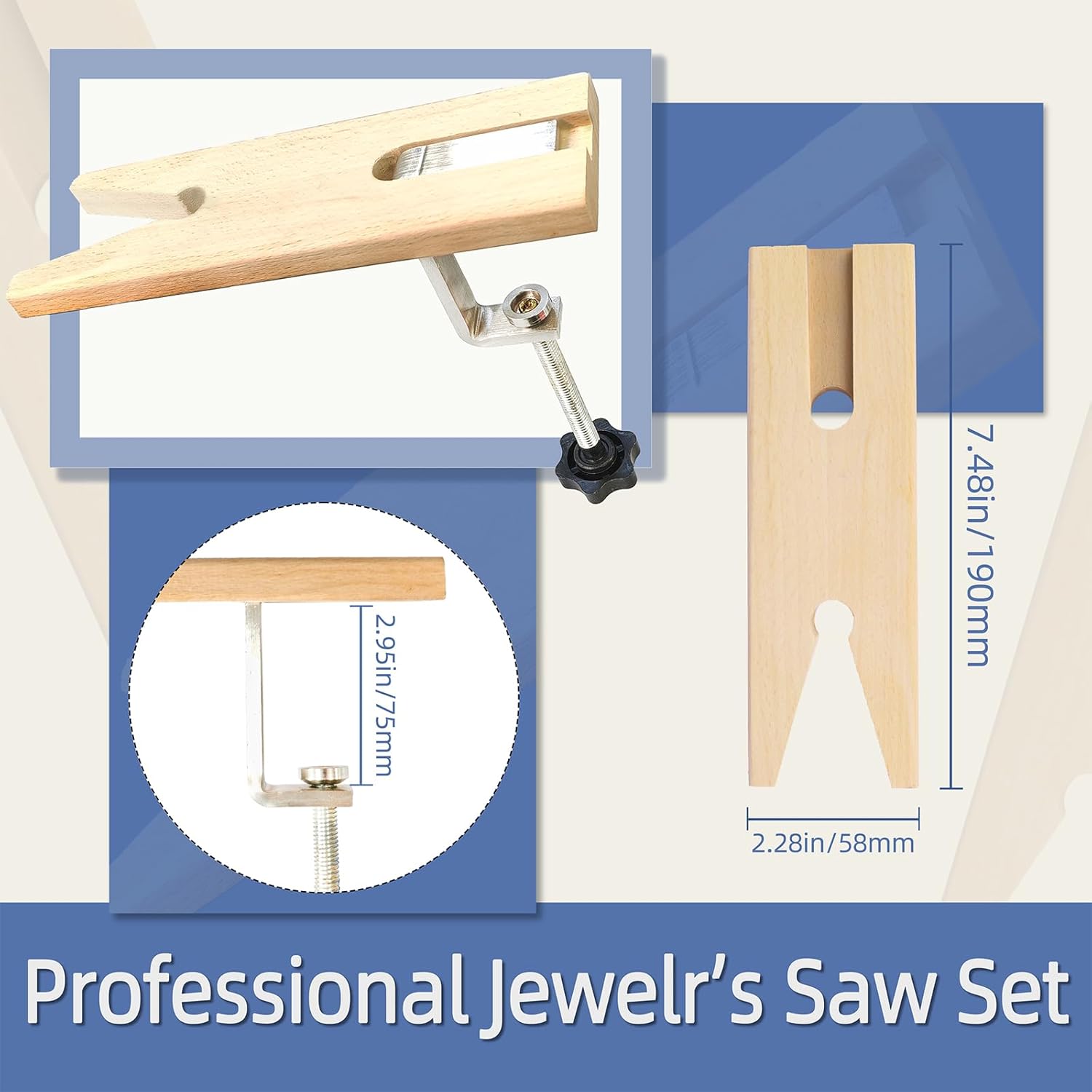PHYHOO Complete Wax Ring Makin - Wood Chisel Set ulasan dan harga