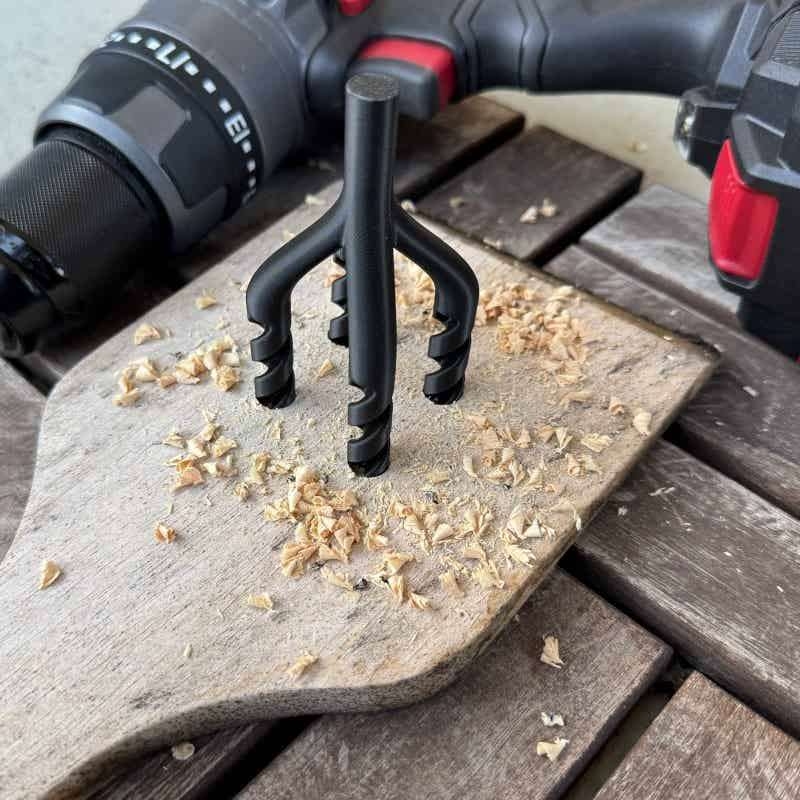 Plastic Four Prank Drill Bit T - Woodworking Jokes ulasan dan harga