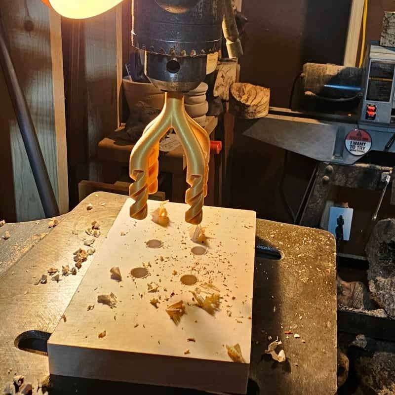 Plastic Four Prank Drill Bit T - Woodworking Jokes ulasan dan harga